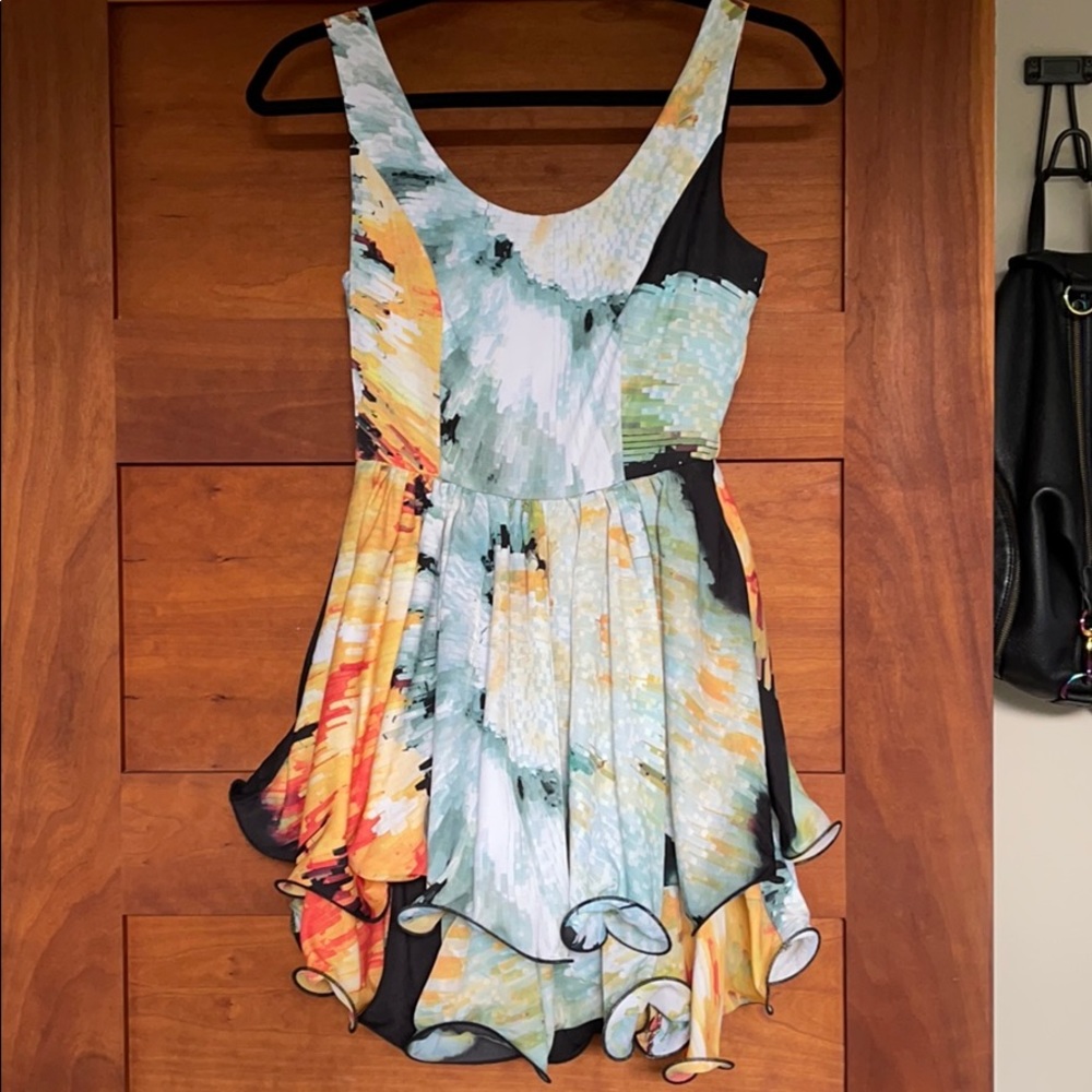 Zip back Lf dress